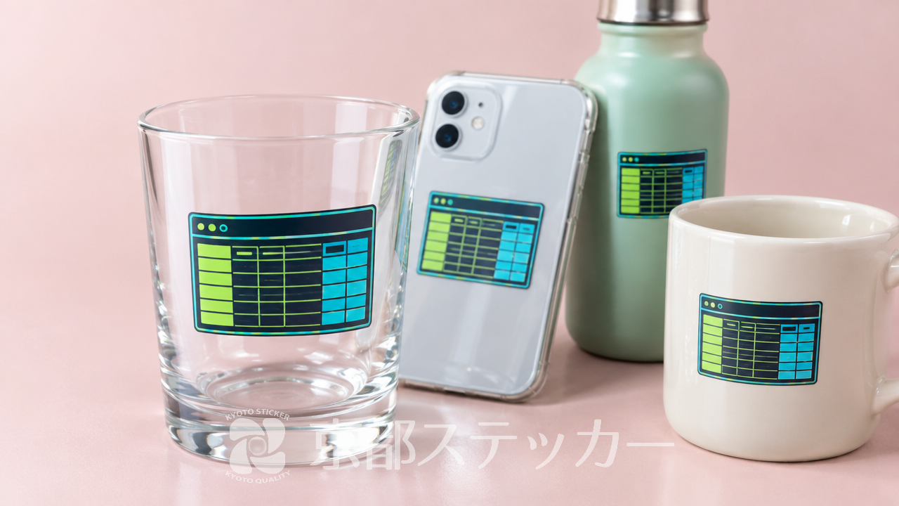 【一覧表】UVDTFステッカーが貼れる素材・貼れない素材を徹底解説!