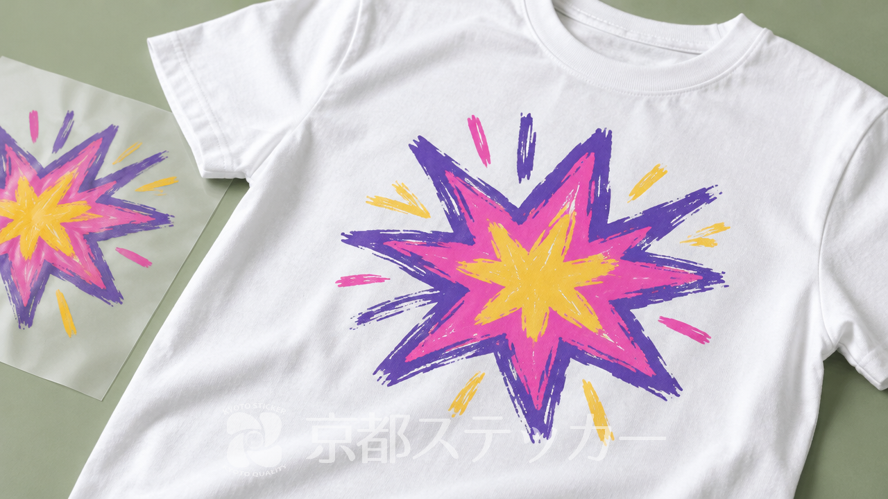 【完全版】DTFシートでオリジナルTシャツ作り!1枚からプロ品質に仕上げるコツ