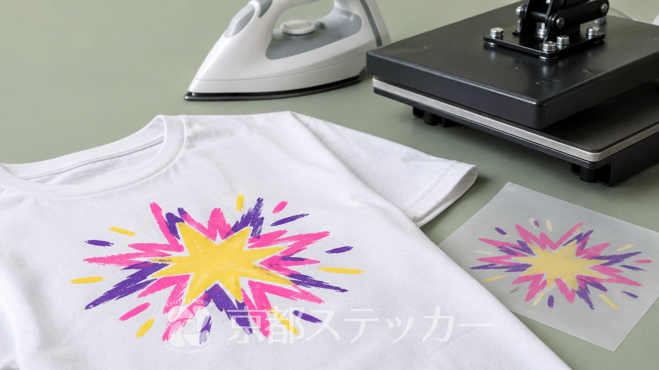 【完全版】DTFシートの貼り方!アイロンとプレス機の設定とコツ