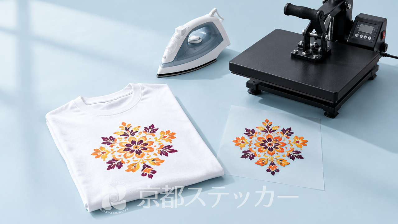 【完全版】DTFシートの貼り方!アイロンとプレス機で失敗しないコツ