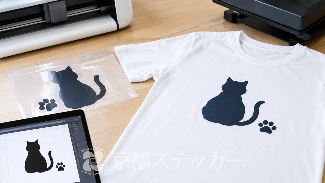 【完全版】カッティングアイロンプリントのデータ作成!失敗しない「反転」のコツ