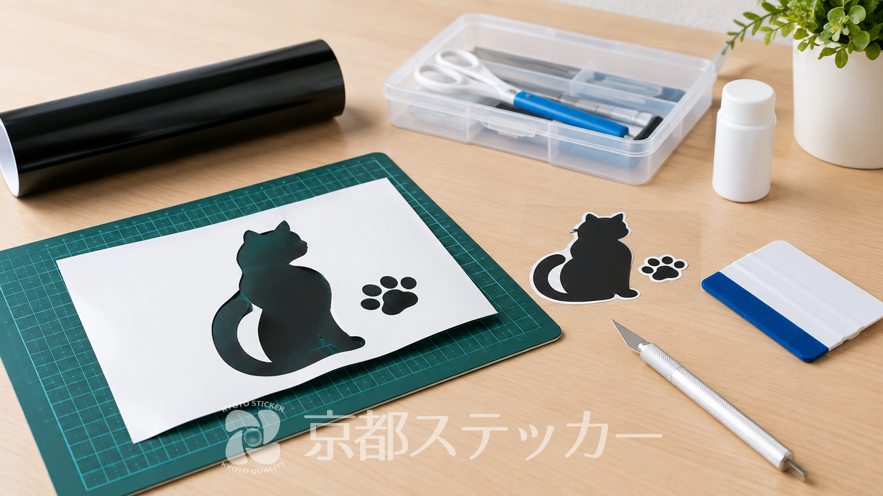 【完全版】カッティングシートの自作道具は100均で揃う？失敗しない作り方とコツ