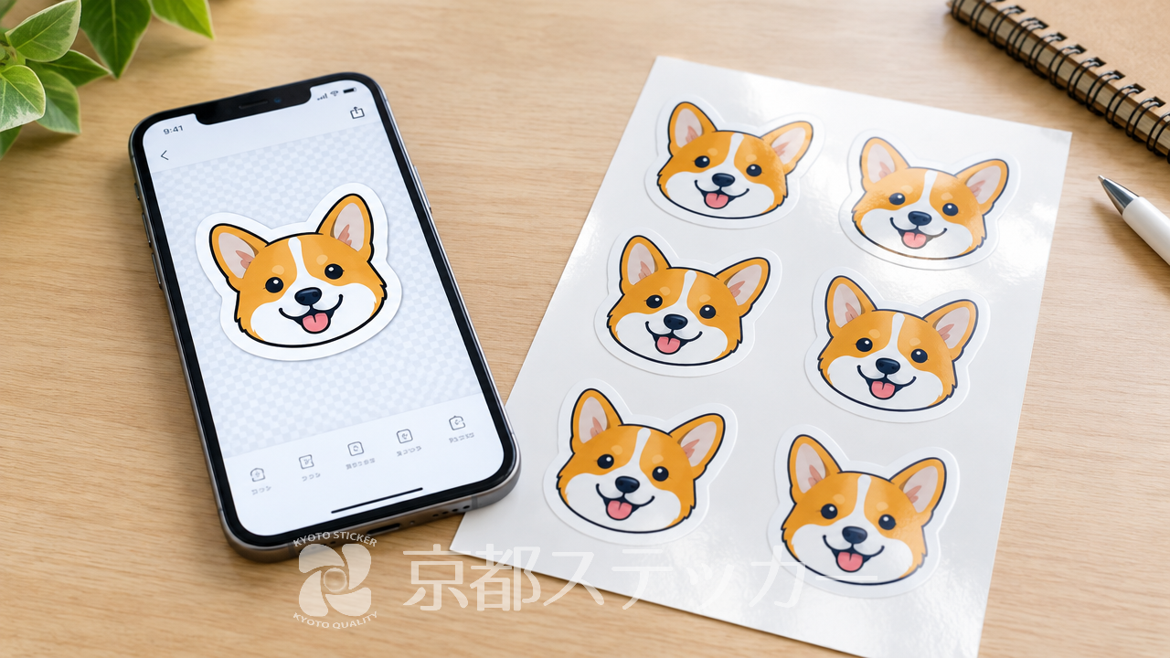 【完全版】シールデザイン作成はスマホの無料ツールで!おすすめアプリと印刷のコツ