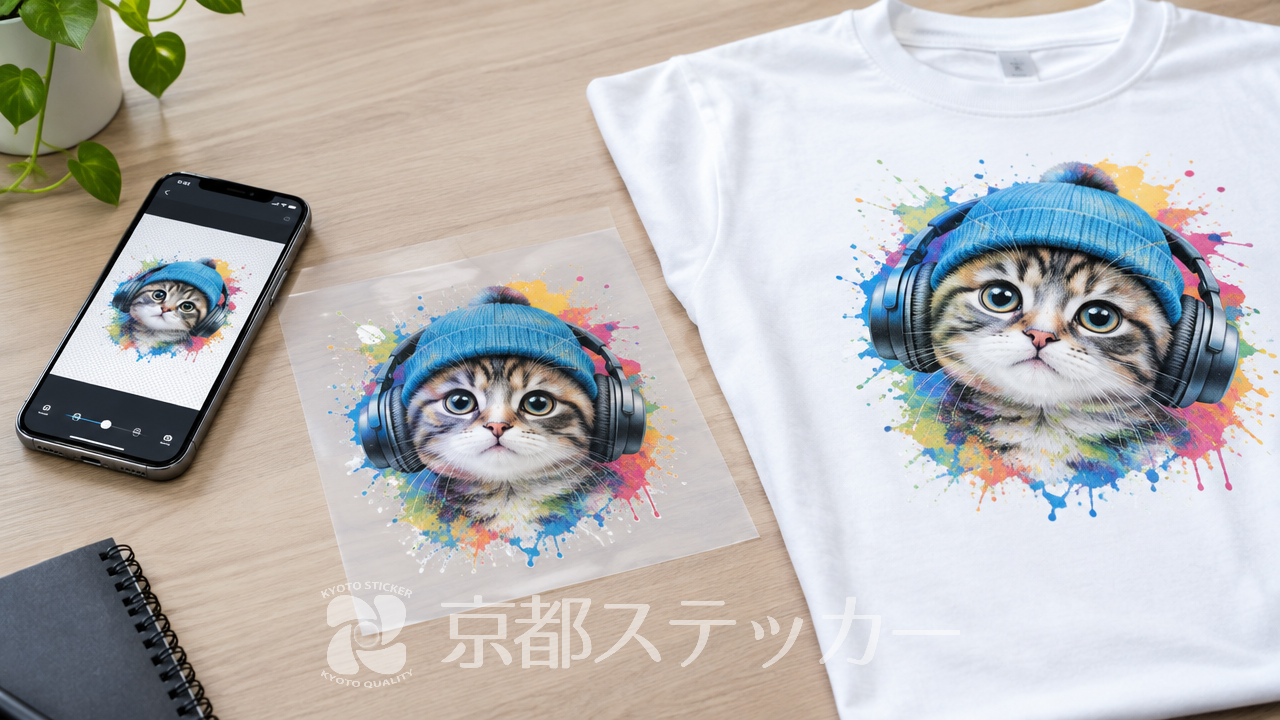 【完全版】スマホで簡単!DTFプリントのデータ作成と失敗しないコツ