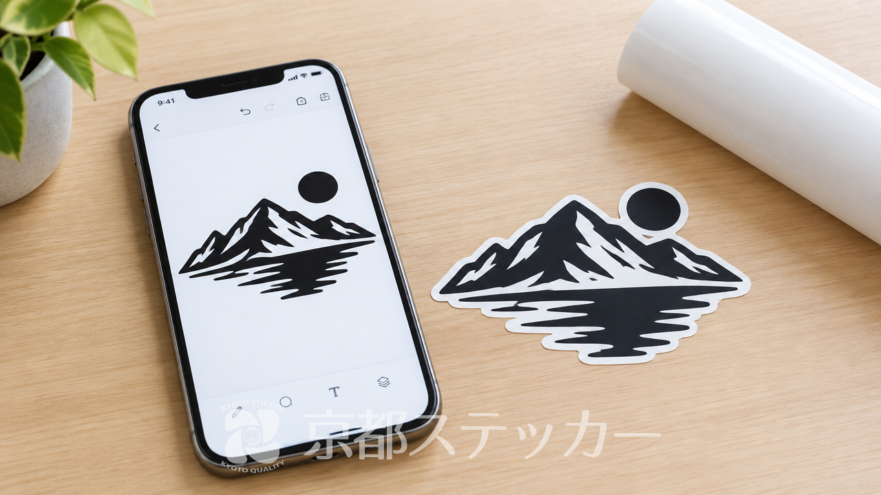 【完全版】スマホでカッティングステッカーのデータ作成！失敗しない3つのコツ