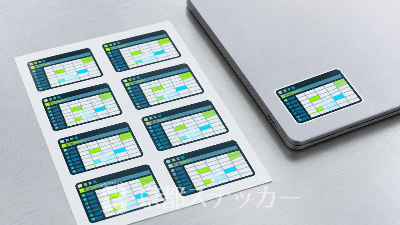 【完全版】ステッカー印刷はフィルム+ラミネートが最強の組合せ!プリンターの種類と違い