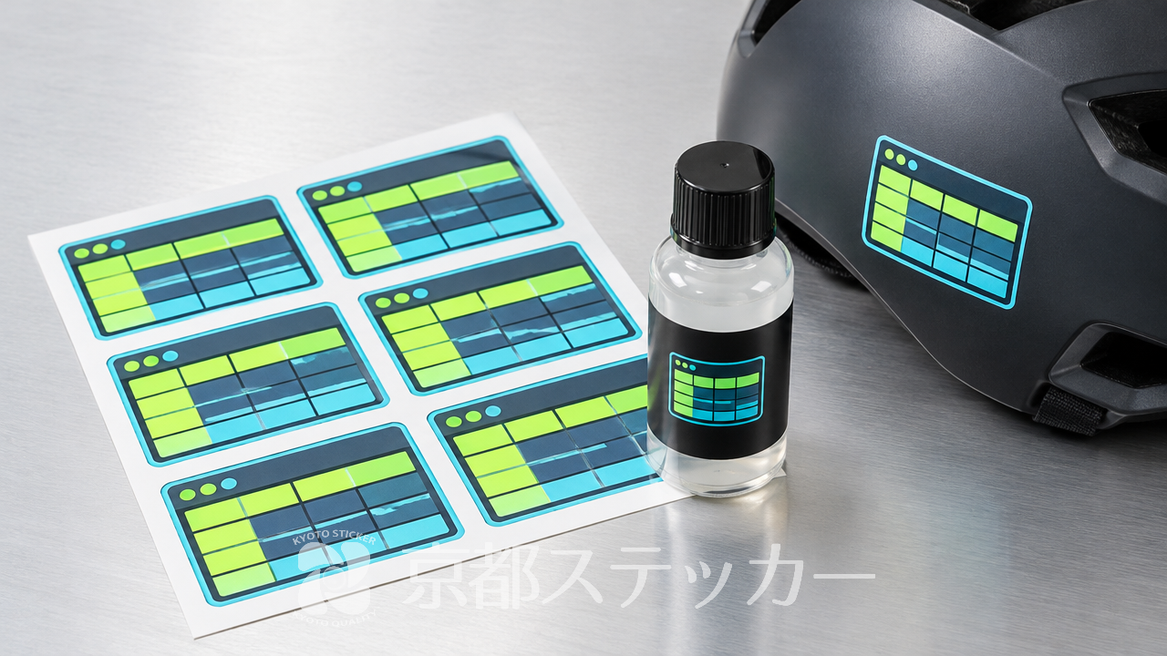 【完全版】ステッカーコーティング液とは?必要性と長持ちさせる効果を徹底解説