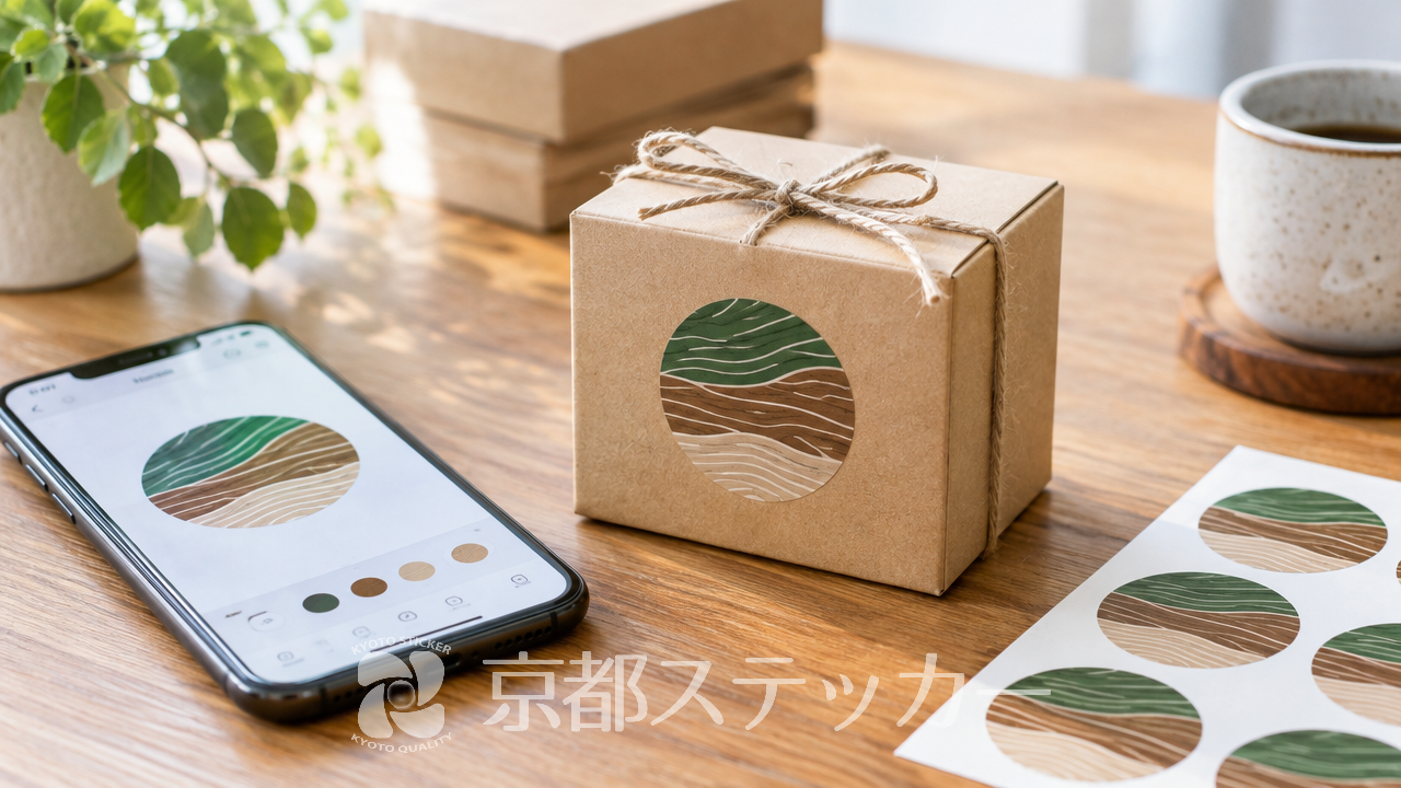 【完全版】スマホでシールデザイン作成！無料ツールと印刷のコツ