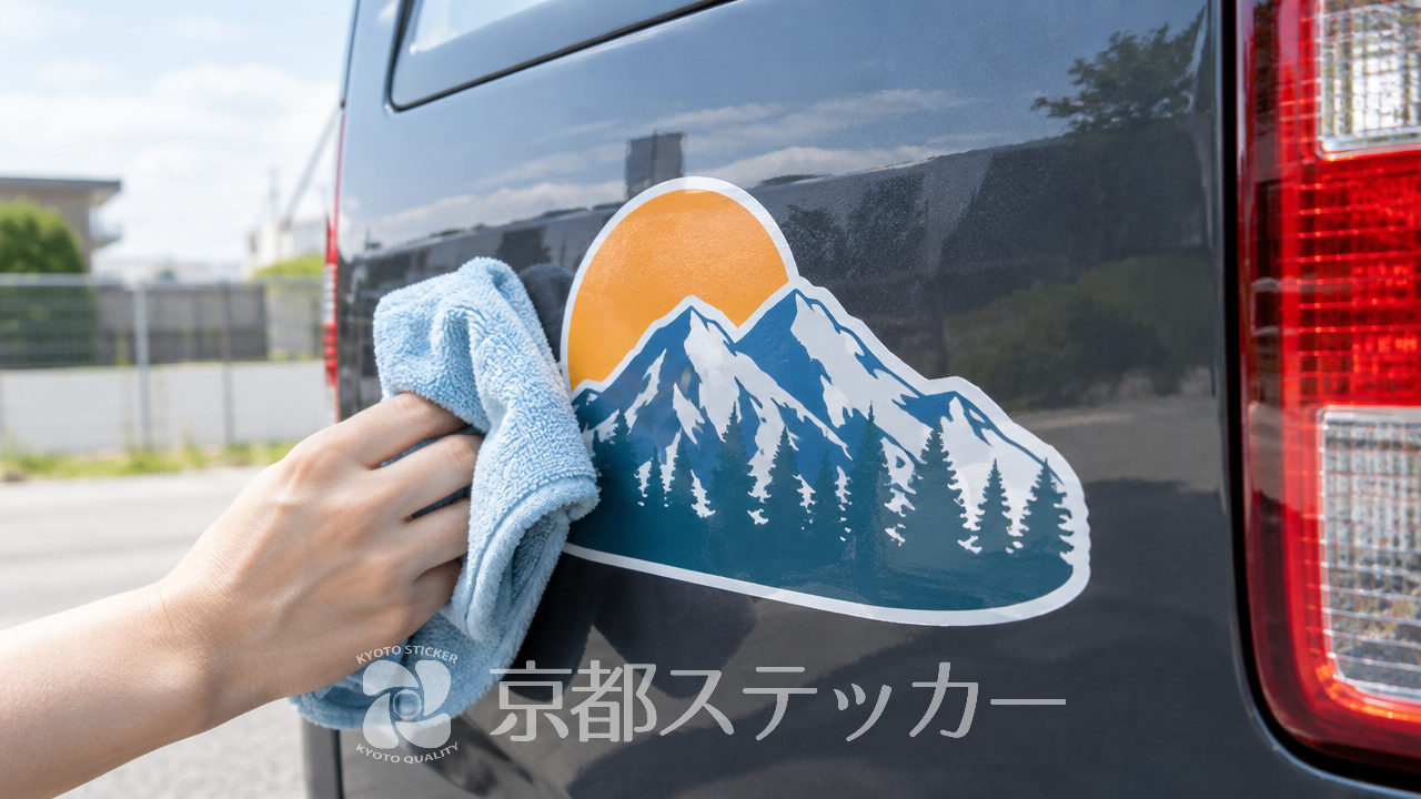 【完全版】屋外ステッカーの寿命を延ばす貼り方と手入れのコツ！