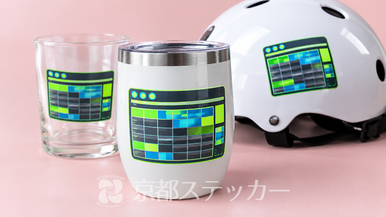 【完全版】UVDTFステッカーの貼り方!曲面にシワなく綺麗に貼るコツ